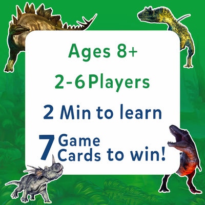Guess in 10: Deadly Dinosaurs | Trivia card game (ages 8+)