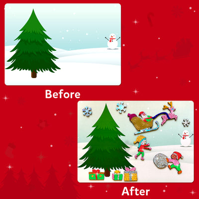 Foil Fun: Holiday Magic | No Mess Art Kit (ages 4-9)