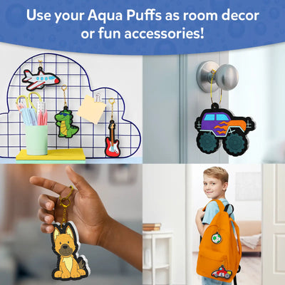 Aqua Puffs: Just Cool Things | 3D Art Kit | Gifts for Ages 4-10