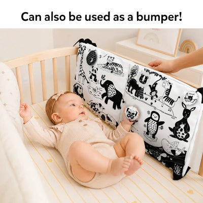High Contrast Sensory Cloth Mat (0-18 months)
