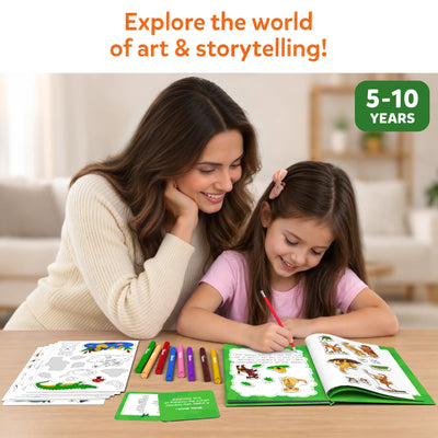 My Storybook Art Kit - Animal Adventures (ages 5-10)
