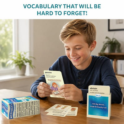Wordables: Level 2 | Vocabulary Flash Cards (ages 10+)