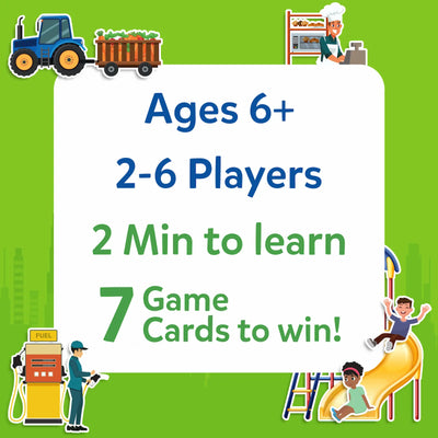 Guess in 10: All Around The Town | Trivia Card Game (ages 6+)