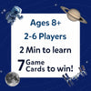 Guess in 10: All About Space | Trivia card game (ages 8+)