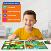 Tape It: Animal Adventures | Sticker Puzzle Activity (Ages 4-8)