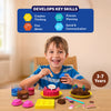 Sandeezy: Delicious Desserts | Sensory Toy & Pretend Play Set | Gifts for Ages 3-7