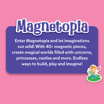 Magnetopia - Princess & Unicorn Land! | Interactive Pretend Play Set (ages 3-7)