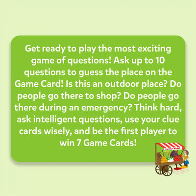 Guess in 10: All Around The Town | Trivia Card Game (ages 6+)
