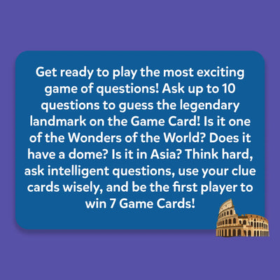 Guess in 10: Legendary Landmarks | Trivia Card Game (ages 8+)