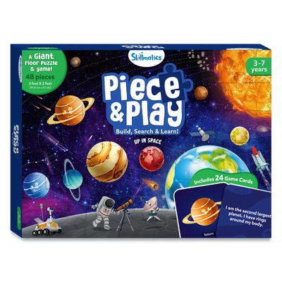 Piece & Play: Up In Space | Floor Puzzle & Game (ages 3-7)