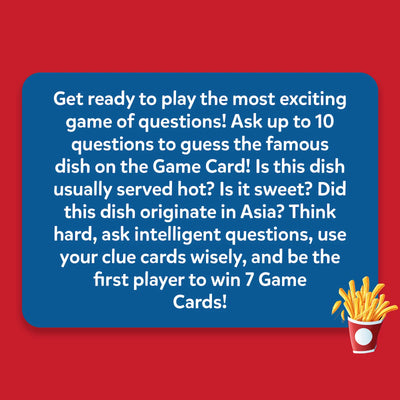 Guess in 10: Foods Around The World | Trivia Card Game (ages 8+)