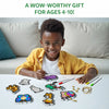 Aqua Puffs: Animal Friends | 3D Art Kit | Gifts for Ages 4-10
