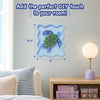 Stixels: Sea Turtle Wall Decor | DIY 3D Pixel Art Kit (ages 7+)