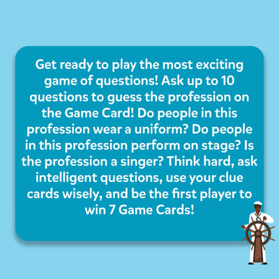 Guess in 10: Inspiring Professions | Trivia Card Game (ages 6+)
