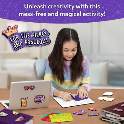 Foil Fun: Girl Power | No Mess Magnetic Art Kit (Ages 7-13)