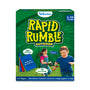 Green Rapid Rumble Outdoor game box with two children playing and bold yellow lettering