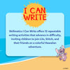 Educational writing activities with Disney’s Lilo & Stitch on reusable mats for ages 3-6