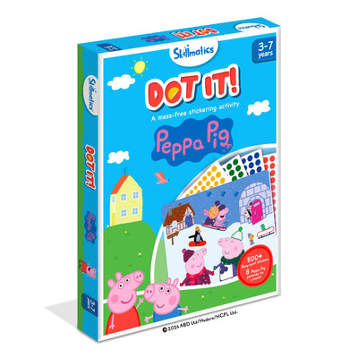 Skillmatics Dot It Peppa Pig sticker activity book with over 500 mess-free stickers