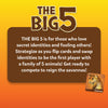 The Big 5 | Animal Themed Game of Secret Identities & Strategic Card-Flipping (ages 6+)