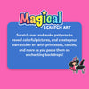 Travel Friendly Magical Scratch Art Book: Unicorns & Princesses (ages 3-8)
