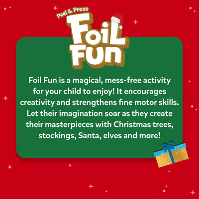 Foil Fun: Holiday Magic | No Mess Art Kit (ages 4-9)