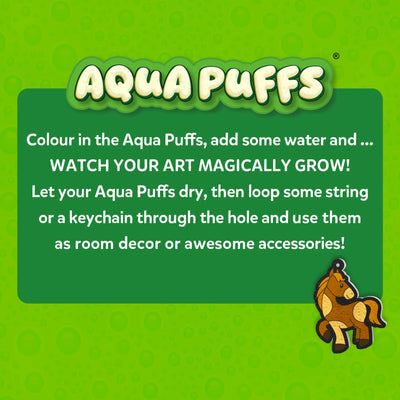 Aqua Puffs: Animal Friends | 3D Art Kit | Gifts for Ages 4-10