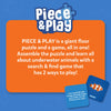 Piece & Play: Underwater Animals | Floor Puzzle & Game (ages 3-7)