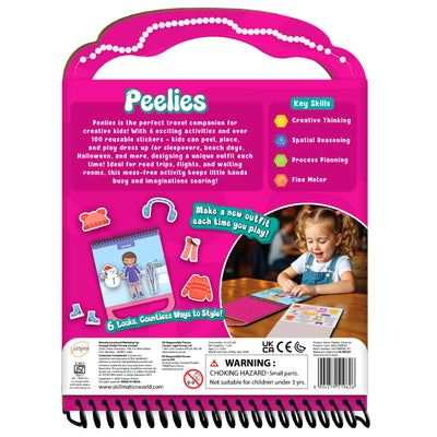 Peelies: Dress Up! | Reusable Sticker Activity Book (ages 3-7)