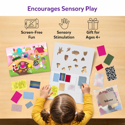 Fab Tabs: Unicorns & Princesses | Tactile & Sensory Fabric Art (ages 4+)