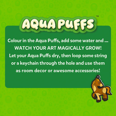Aqua Puffs: Animal Friends | 3D Art Kit | Gifts for Ages 4-10