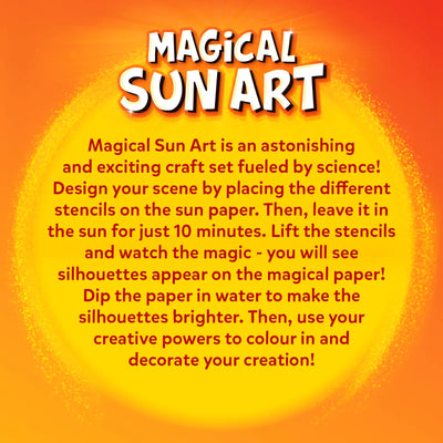 Magical Sun Art: Animals | Sun Paper Art Kit (ages 4-12)