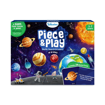Piece & Play: Up In Space | Floor Puzzle & Game (ages 3-7)