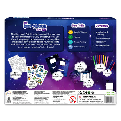 My Storybook Art Kit - Space Explorers (ages 5-10)
