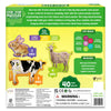Educational puzzle set featuring farm animals from Step By Step Puzzle Farm Animals for ages 3+