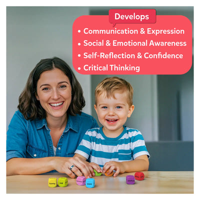 Chit Chat Cubes: After School Edition | Conversation Starter Game (ages 4+)