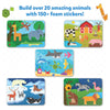 Creative animal sticker activity kit for kids from Tangram Twist Amazing Animals
