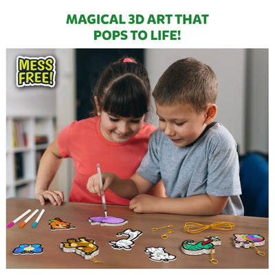 Mess-Free Animal Art Bundle (ages 4-10)