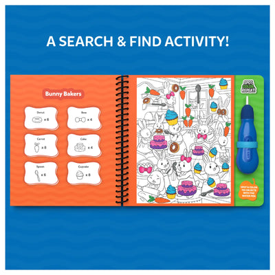Water Spotter: Animals At Play | Reusable Search & Find Book (ages 4-8) - Learning & Education