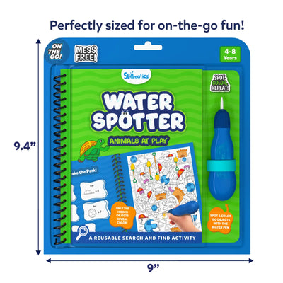 Water Spotter: Animals At Play | Reusable Search & Find Book (ages 4-8) - Learning & Education