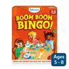 Children playing Boom Boom Bingo Sight Words board game for ages 5-8