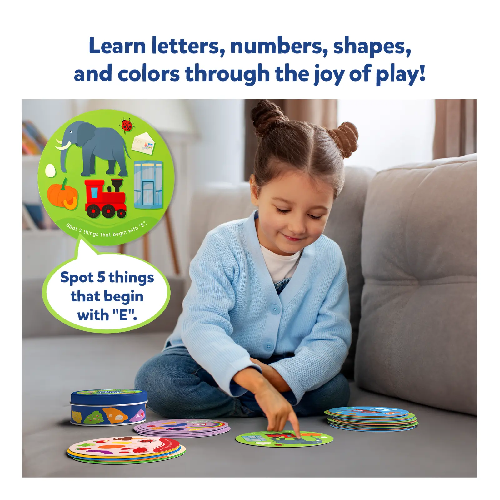 Tiny Thinkers Set: Engaging Flash Cards for Toddlers (Ages 2-6)