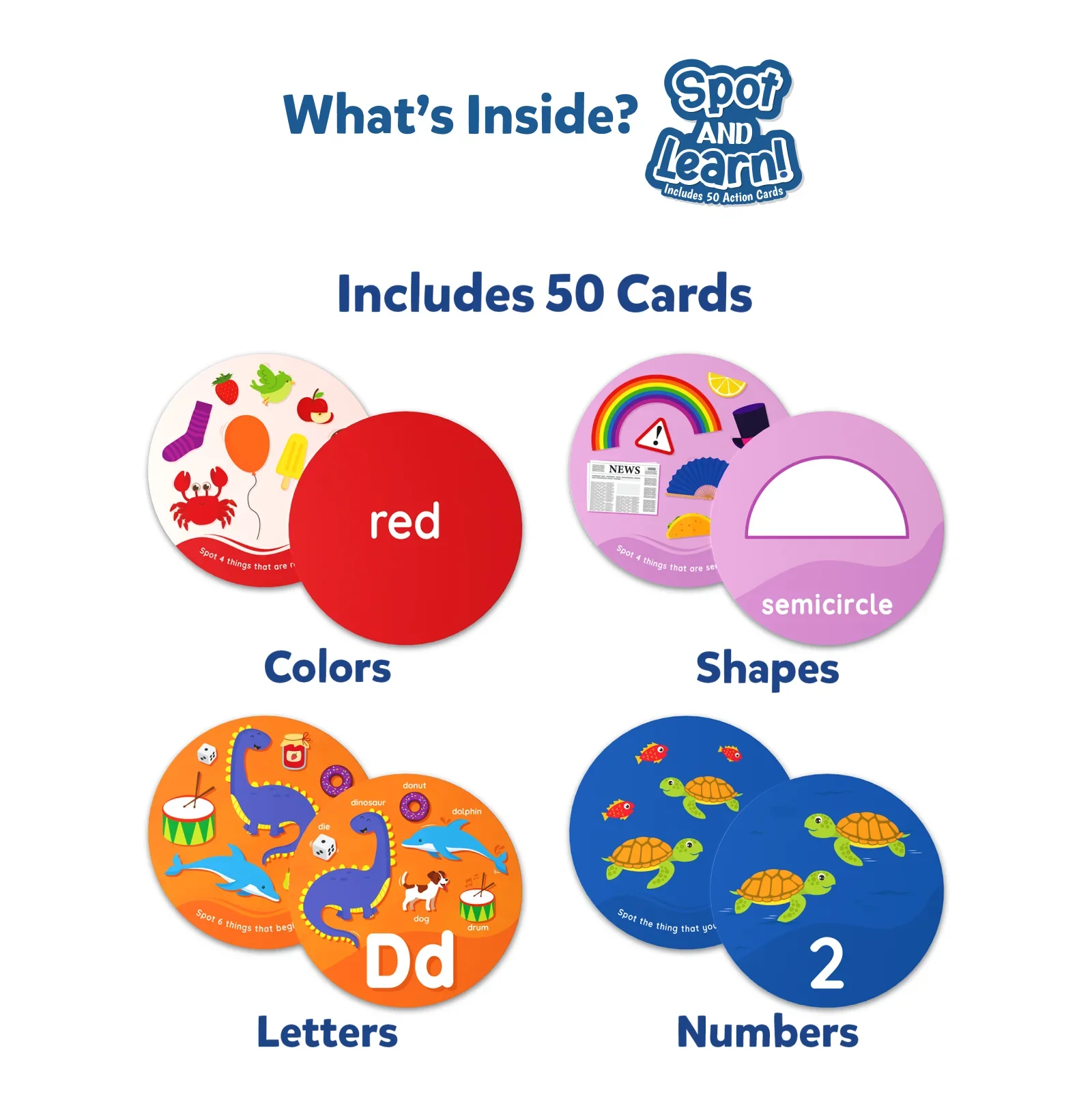 Tiny Thinkers Set: Engaging Flash Cards for Toddlers (Ages 2-6)