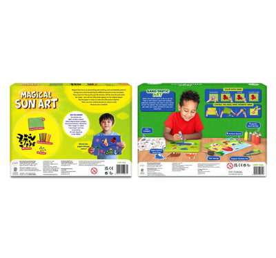 Children’s art kits Sand & Sunshine Fun Bundle with Magical Sun Art and Sand-Mastic Art