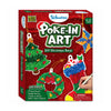 Skillmatics Poke-In Art DIY Christmas Decor kit for kids aged 4-9