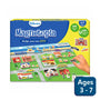 Magnetopia magnetic city play set with 60+ pieces for kids ages 3-7