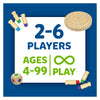 Fast-Paced Learning Fun Bundle game with wooden pieces and die for ages 4 to 99