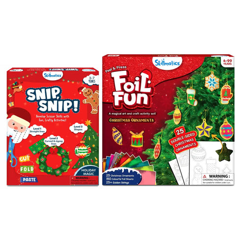 Craft & Shine Holiday Art Bundle (ages 3+)
