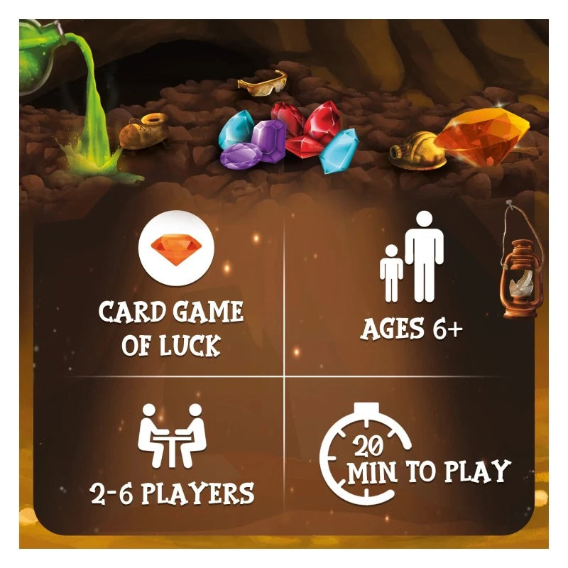 Dig In |  Fun & Fast-paced Game of Luck (ages 6+)