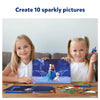 Children’s craft kit for creating 10 sparkly Disney Frozen-themed pictures