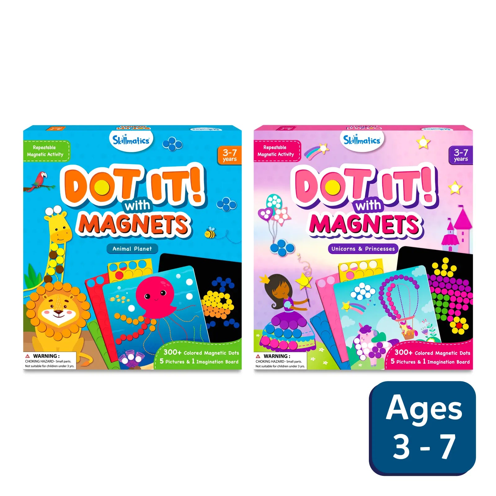 Dot It with Magnets - Combo | Repeatable Magnetic Art Activity (ages 3-7)